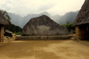 Sacred Rock Machu Picchu