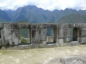 Three Windowed Temple - Machu Picchu