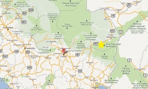 Google Map - Tambopata National Park