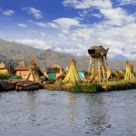Floating Uros-Islands - Lake-Titicaca