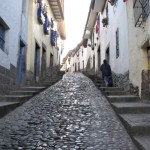 Cobbled Street in San Blas