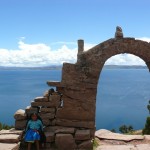 Taquile Island on Lake Titicaca in Peru