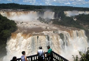 View Point at Iguazu Falls