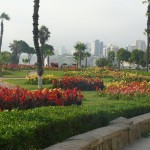 Lima Coastal Park in Miraflores District