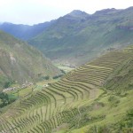 Terraces of Pisac in The Sacred Valley