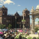 Festival of Corpus Cristi in Plaza de Armas Cusco, Peru