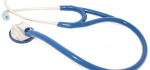blue doctors stehoscope