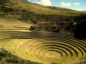 Inca Ruin, the Sacred Valley, Peru