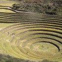 Circular Inca Terraces of Moray in the Sacred Valley