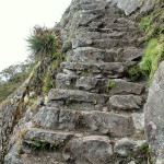 Inca trail steps