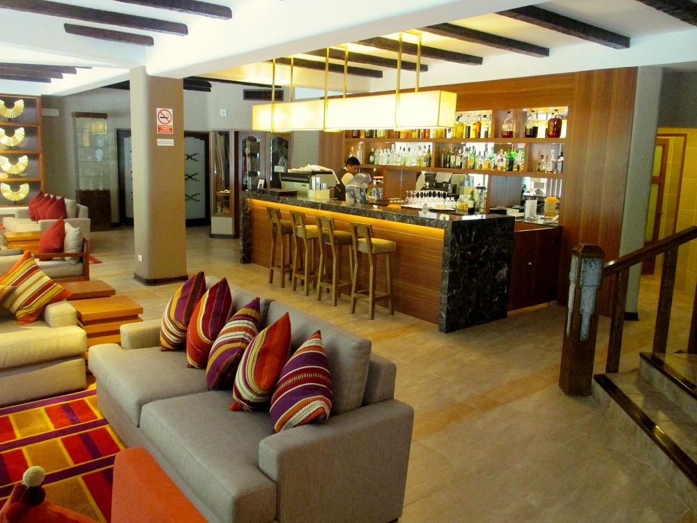 Lobby Bar Area of the Sumaq Hotel