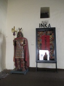Entrance to the Inca Museum