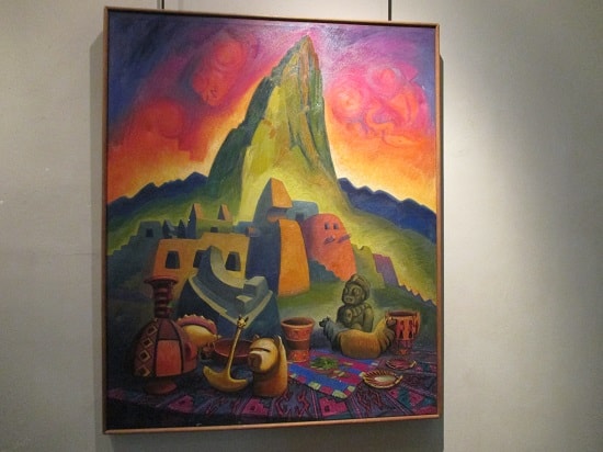 Machu Picchu Painting