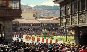 Inti Raymi at Plaza de Armas