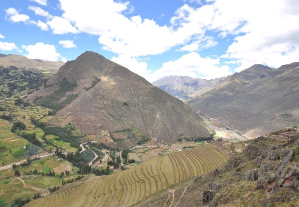On top of the world: Fine views from the Inca ruins at Pisac