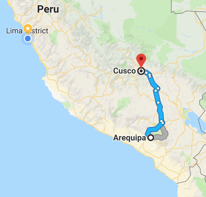 Arequipa To Cusco By Bus Updated For 2023 Only Peru Guide