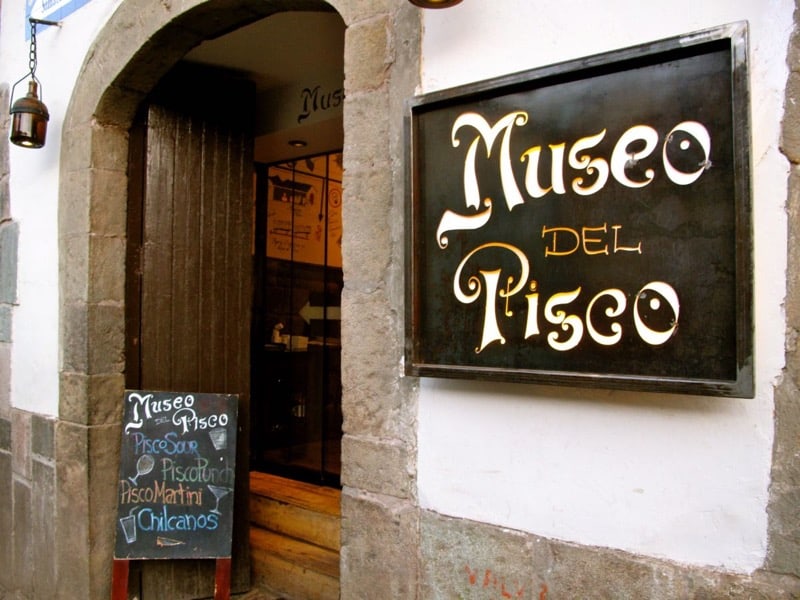 Museo del Pisco in Lima Peru